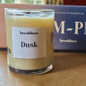 Brooklinen scented votive candle in Dusk fragrance